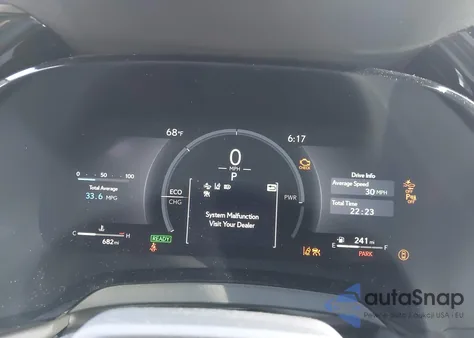 2026 Lexus Rx Rx 350H Premium из США, поврежденный, VIN 2T2BBMCA1TC105537